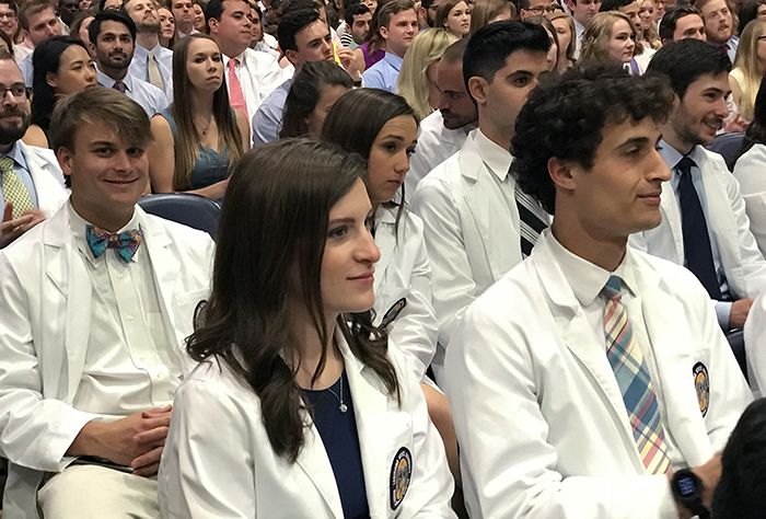 Members of LSU Health New Orleans Medicine Class of 2021